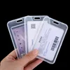 Transparent Card Cover Women Men Student Bus Card Badge Holder Business Bank ID Credit Cards School Supplies WaterProof Shell 3