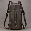 Male Backpack Genuine Leather Travel Bag For Man Cowhide Leather Travelling Bag Multifunctional Bagpack Sport Tactical Backpack 1