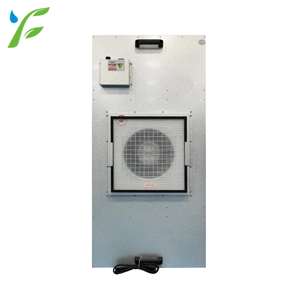 Lock HEPA To Fan Box Clean Room Use Ffu Replace Clean Bench Vertical Flow Or Horizontal Flow Fan Filter Unit For Agriculture