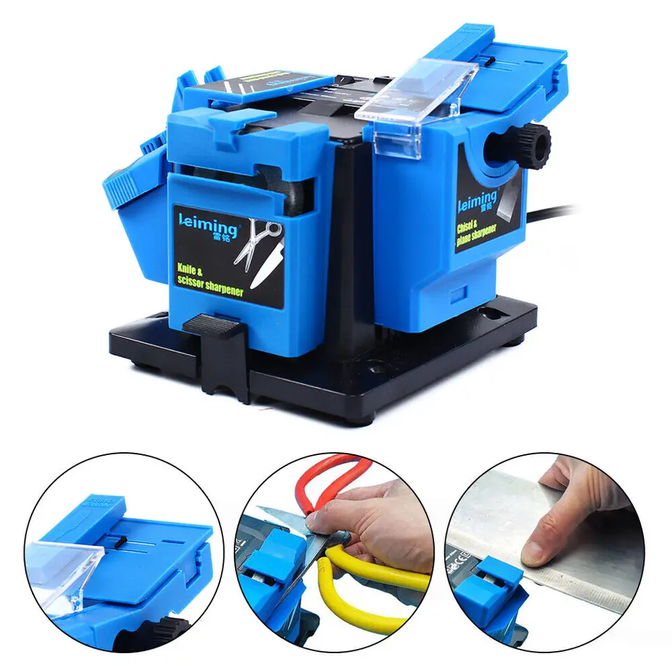 Versatile Electric Sharpener for Knives Scissors Bits