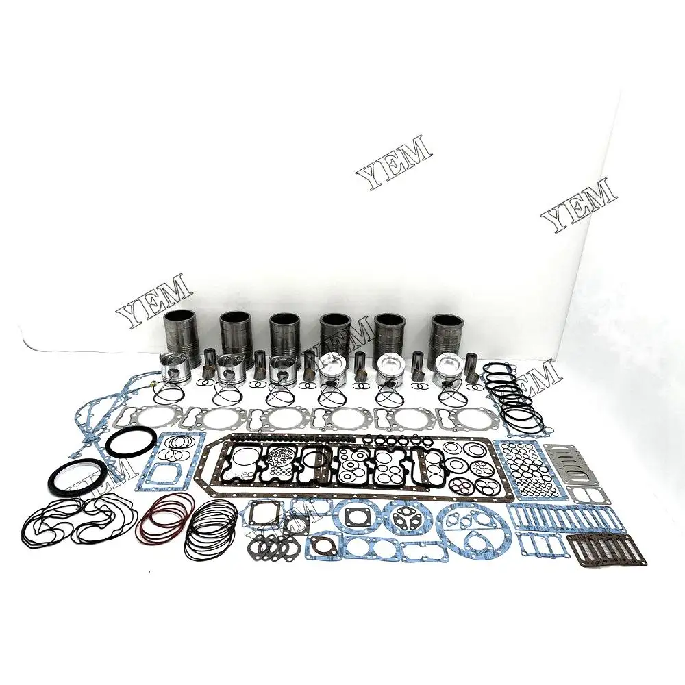 New Overhaul Kit With Gasket Set For Mitsubishi S6B3 engine spare parts