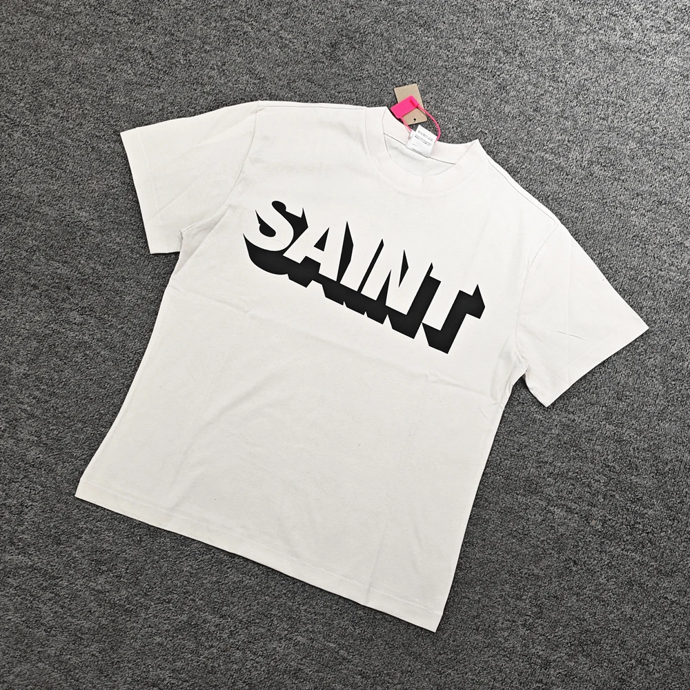 Yao Mode Saint OF Michael 25SS Hohe Qualität Retro Streetwear High Street Y2k Cleanfit Casual Lose Tops T Shirt Für Männer