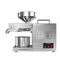 Oil Extraction Machine Cold Oil Press Machine Home Heat Olive Oil Extractor Sunflower Seeds Hydraulic Oil Extracting Machine 1