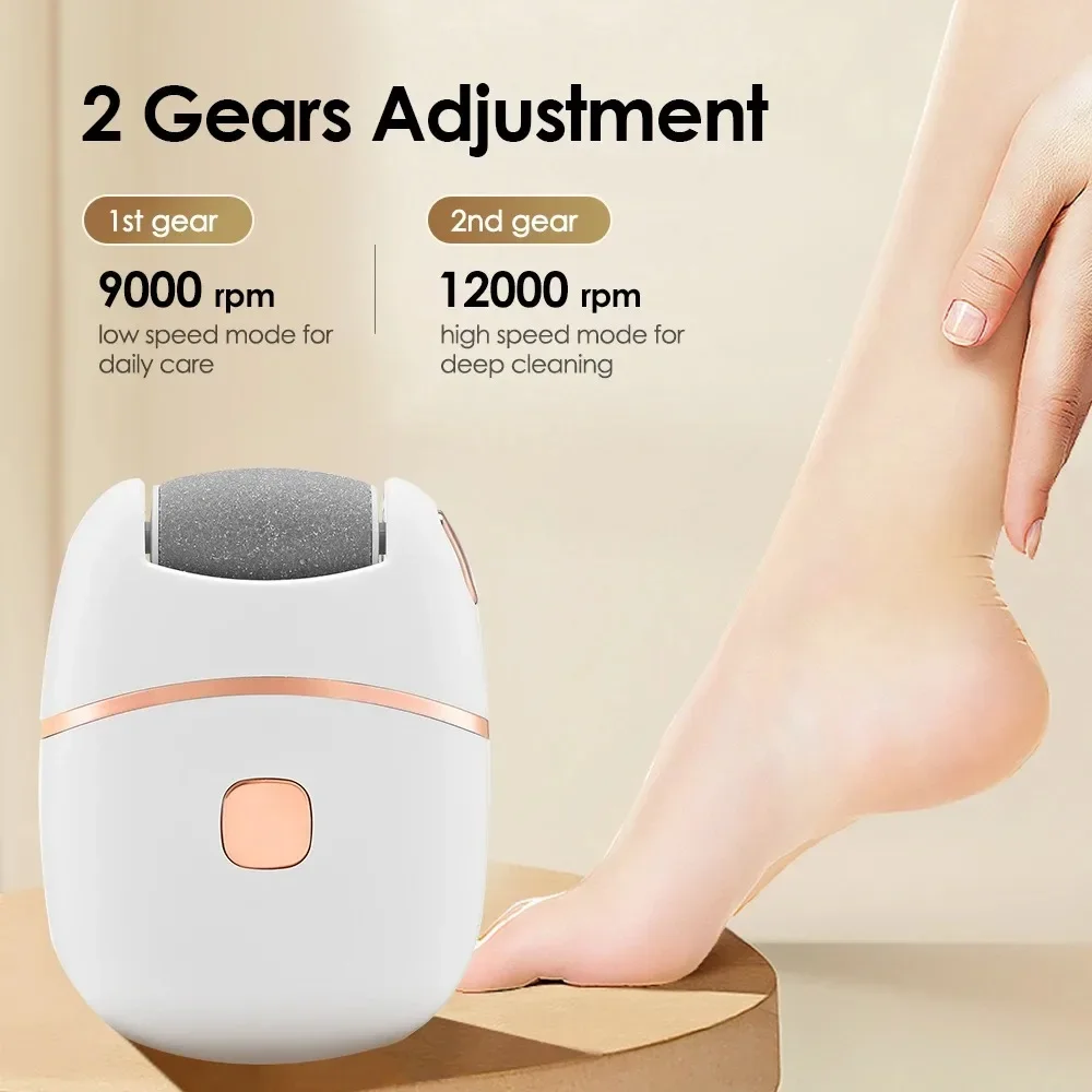 Electric foot repair tool Rechargeable Electric Foot File - Pedicure Tool for Removing Calluses And Dead Skin - Foot Exfoliating