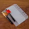 Vintage Leather Journals Notebook Index Dividers with Leather Pen Clip Daily Planner Divider with Cowhide Pen Holder Accessories 1