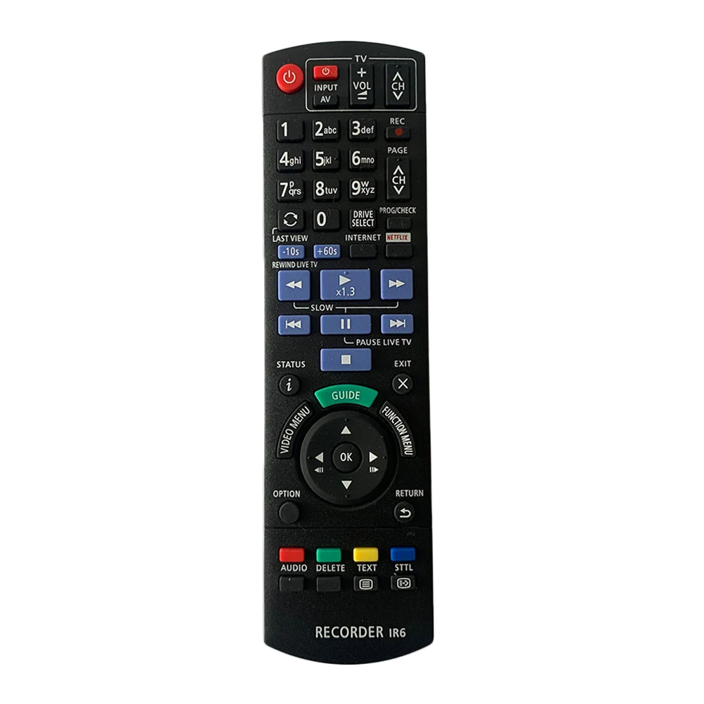 Telecomando Sostitutivo N2QAYB000462 – Compatibile Con Panasonic DMR-EX773, EX83, EX769 E Altri (Senza Programmazione)
