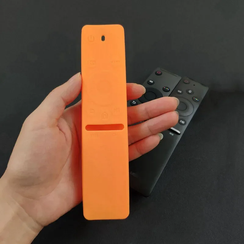 1pcs Remote Control Silicone Protective Cover Case for Samsung Smart TV Voice Version UA55KU6300J UA65KS9800 silicone remote case silicone remote cover silicone remote sleeve remote controller cover silicone case protector