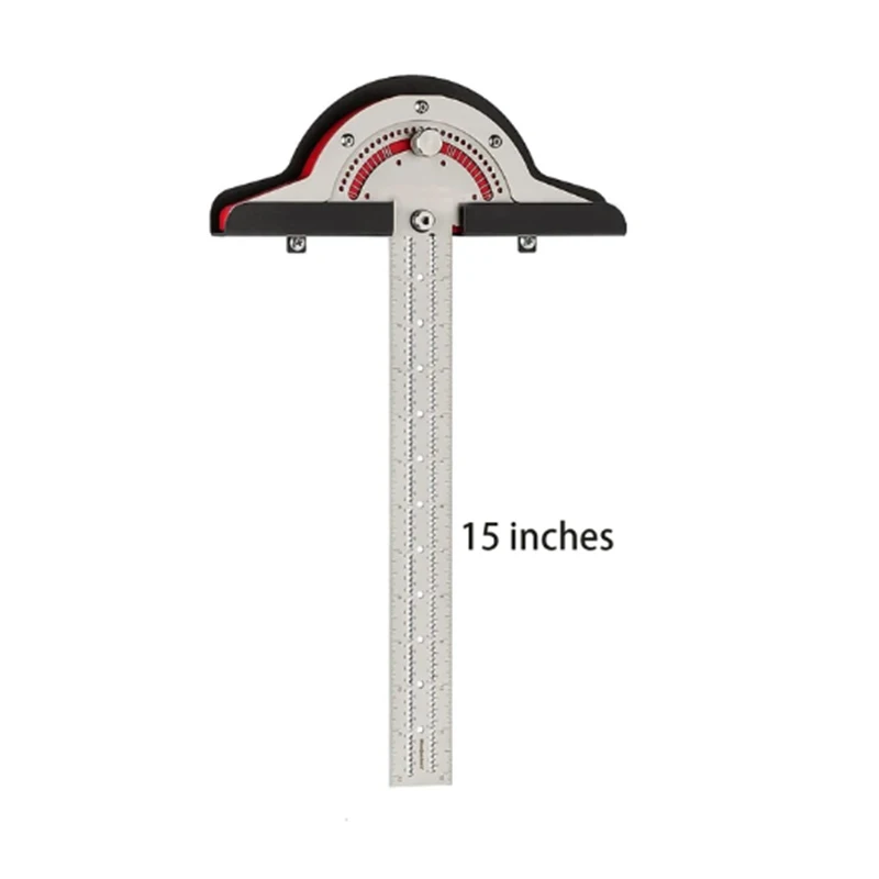 3 In 1 Adjustable Ruler Multi Combination 300mm 600mm Square Angle