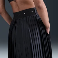 Pantalon tissé plissé ample taille mi-haute pour femme Nike authentique 2025 HJ0521-010 4