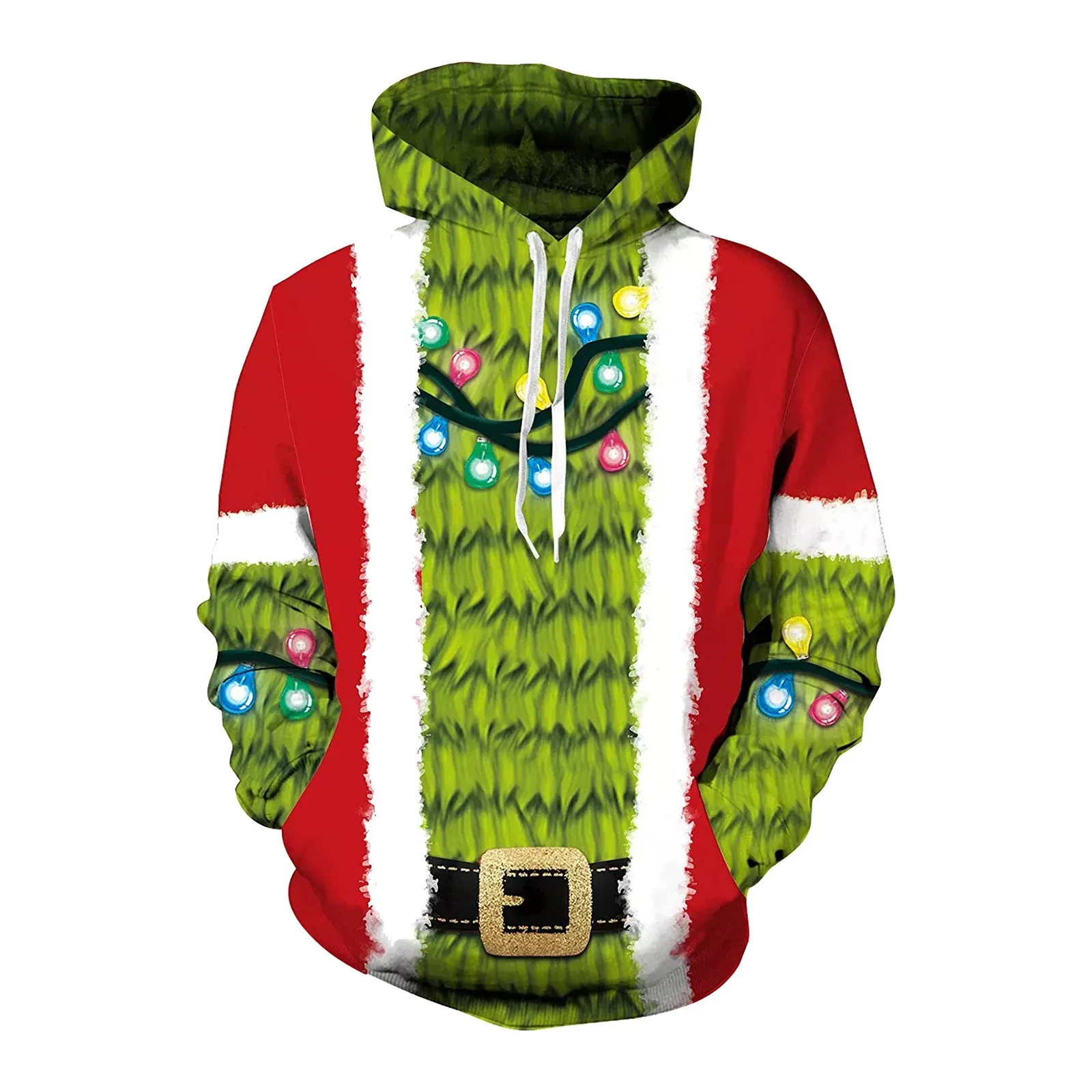 

Christmas Graphic Hoodie 3d Print Funny Ugly Christmas Tree Sweetshirts Navidad Pullovers Men'S Jumper Baggy Xmas Gift Sudaderas