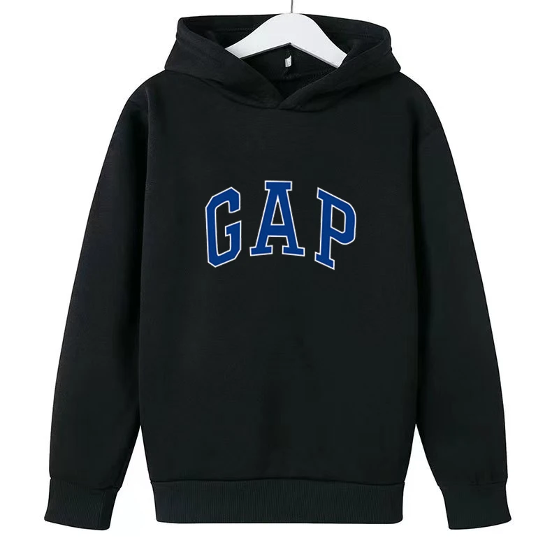 

Children's Clothing Brand Autumn Black Boys' Girls' Hoodie Printing Coat Toddler Top Festival Gift Long Sleeve Child Sweatshir