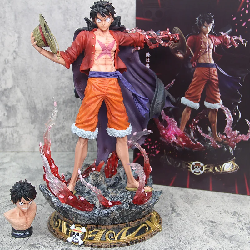 One Piece Anime Nightmare Luffy & Gear 4 Luffy Maxifigure Set of 2pcs –  Brikzz