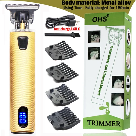 Display Electric Cordless Safety Razor Straight Shaver For Men Shaving Machine With Blades Shave For Beard Shavette