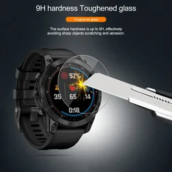 Premium Tempered Glass Screen Protector for Garmin Fenix Smartwatch (For Fenix 7s Pro)