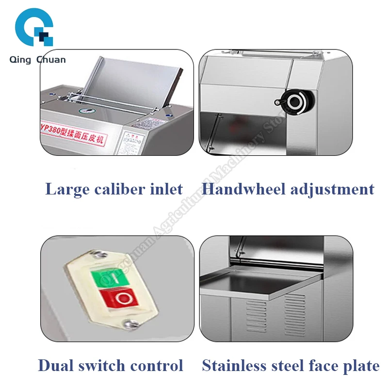 Dough Kneading Machine Fully Automatic Stainless Steel Bakery Pizza Pastry Dough Sheeter Making Machine Sheeter