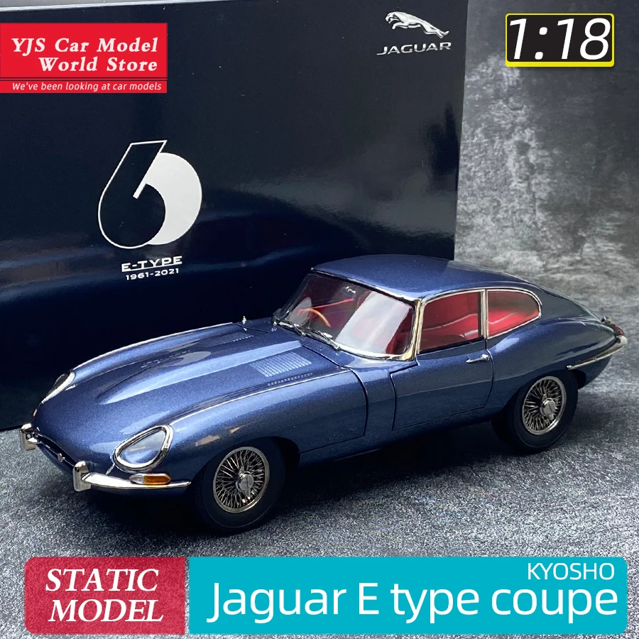 KYOSHO 1:18 Jaguar E type coupe Jaguar 60th anniversary classic