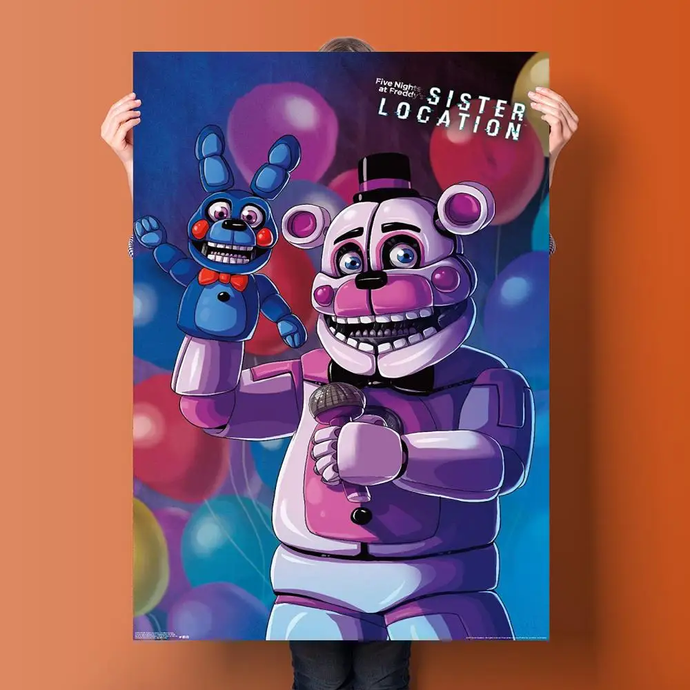 FNAF-Ultimate Group Personagens Cartaz, Pintura em tela, Impressões HD,  Arte da Parede, imagens, Casa, Sala, Decoração do Clube, Presente, Jogo de  Horror - AliExpress