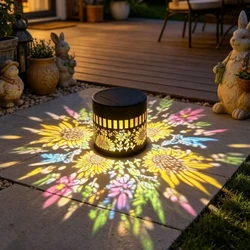 Vibrant Sunflower Solar - Powered LED Outdoor Waterproof Wall Lamp (2PCS)