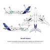 New 3-Channels Remote Controlled A380 Aviation Model Aircraft Xka120 Airbus Rc Glider Fixed Wing Aeroplane Kid Christmas Gifts 4