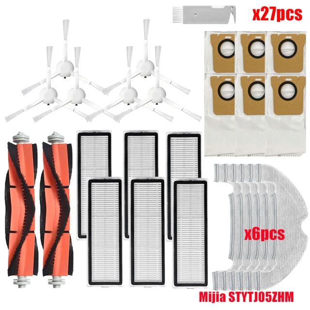 Pour Xiaomi Mi Robot Vacuum-Mop 2 Ultra,STYTJ05ZHM,Filtre Hepa,Accessoires d'aspirateur,Sacs à