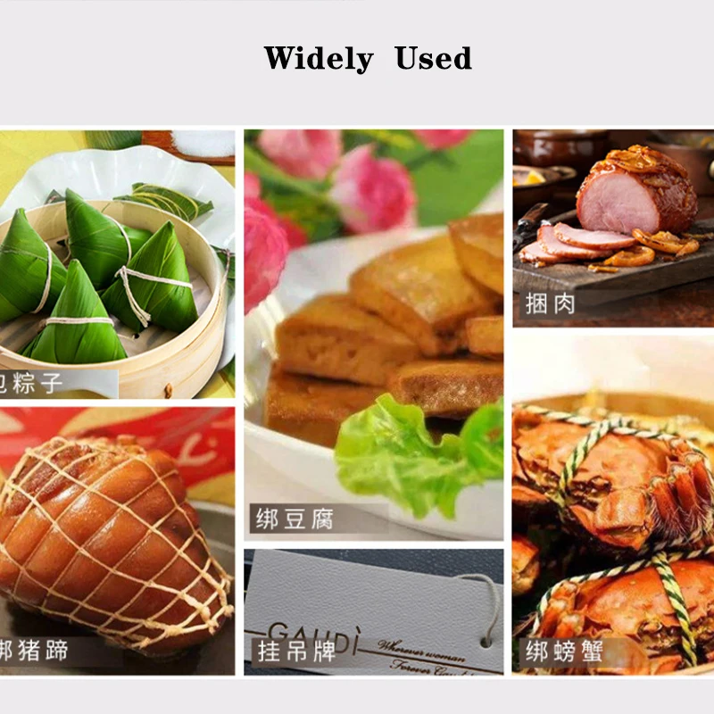 1.5mm Cotton Cord Rope 60M/roll Colored Cotton Thread Christmas Gift Packaging Wrapping Zongzi Thread DIY Decorative Handicrafts