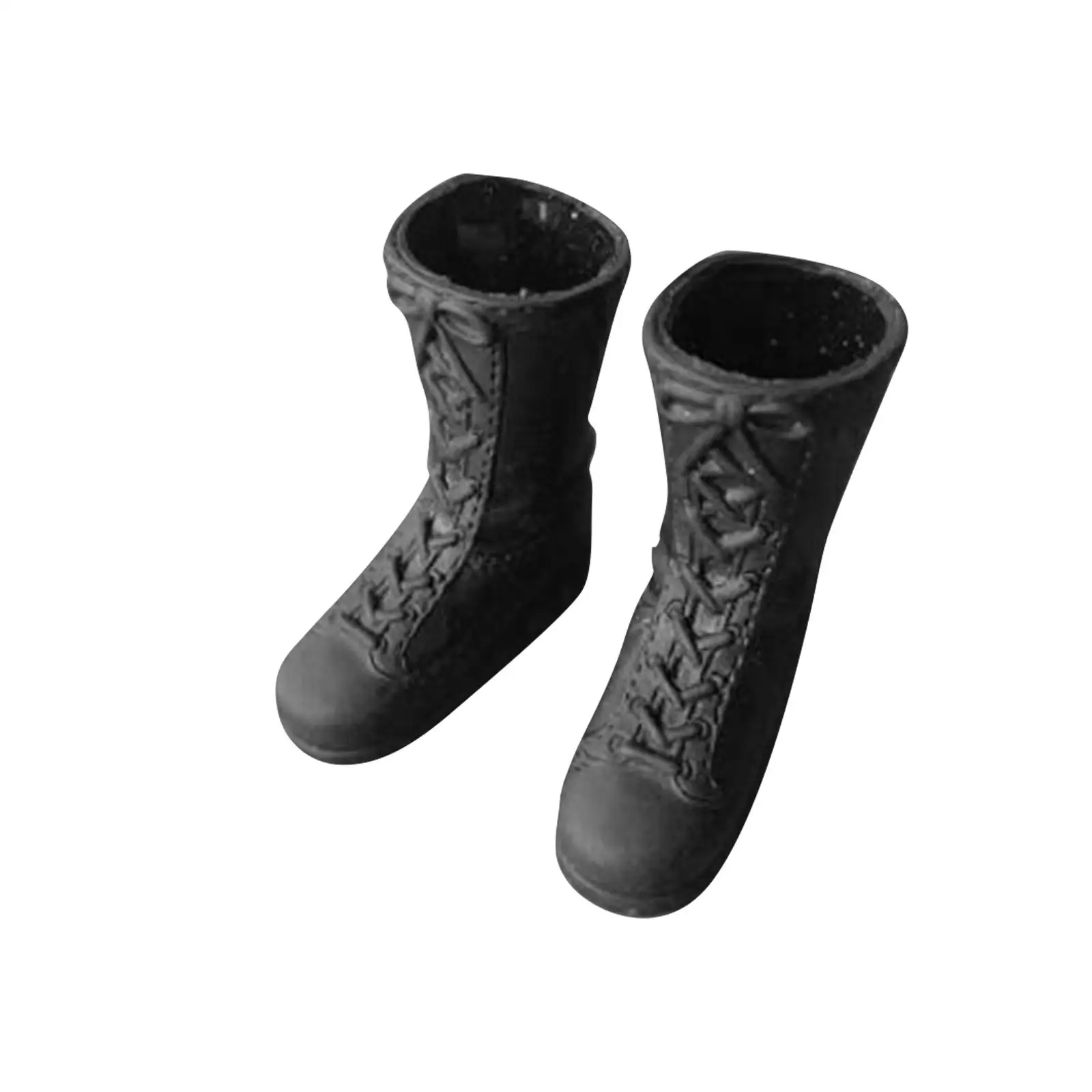 1:6 Scale Women's Boots Shoes Stylish Casual Cosplay Miniature Soldier Costume
