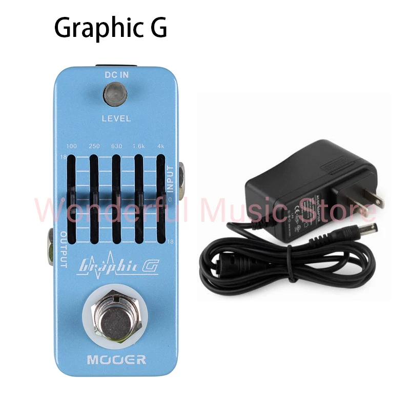 

Mooer Meq1 Graphic G Effector Electric Guitar Effect Pedal Guitar Parts Accessories Five Stage Equalization Eq Guitar Equalizer