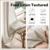 Pinch Pleated Drapes Light Filtering Living Room Sheer Curtain Panels 96" Long Hooks Traverse Included Unique Design Elegant 4
