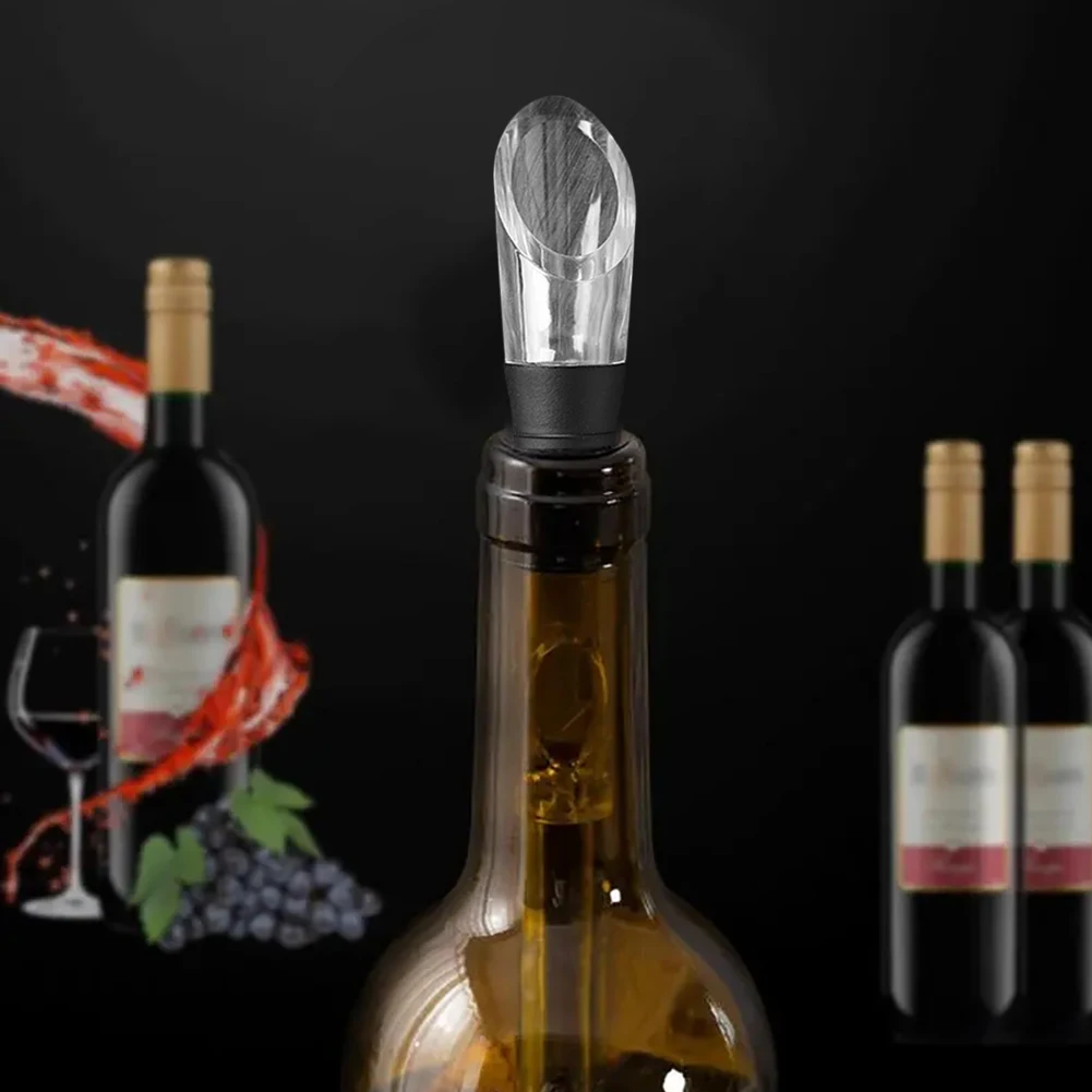 Wine Chiller Stick 3 In 1 Wine Cooler Stainless Steel Chiller Bar with Pourer Aerator Iceless Chilling Rod Gift drink cooler wine cooler sleeve