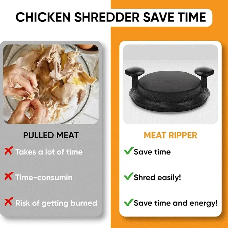 Chicken Breast Slicer, 1 Piece Manual Chicken Breast Shredder, Meat Grinder, Kitchen Gadgets, Household Kitchen Tool
