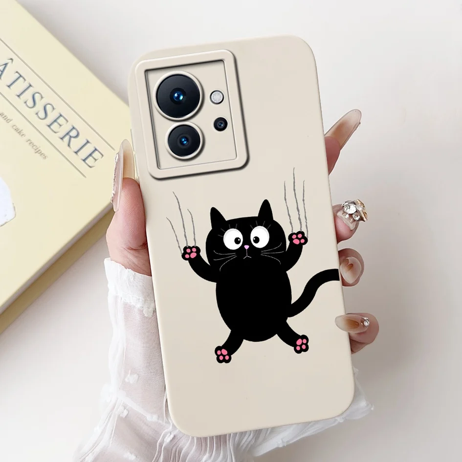 Cute Duck Cat Shockproof Bumper Phone Case with TPU Cover