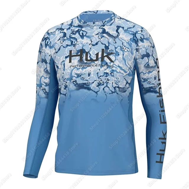 Huk Performance Fishing Clothing Men's Vented Long Sleeve Uv