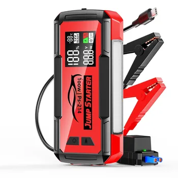 Nuovo Potente 32000mah 8000a 100w Cavo Retrattile Notebook Luce Auto Super Condensatore 12v Batteria Booster Salto di Avviamento PowerBank