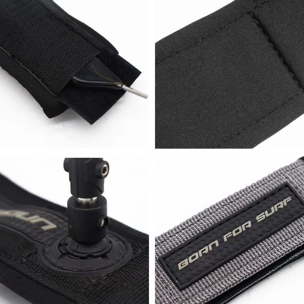 Premium Surfboard Leash: Durable TPU & Stainless Steel