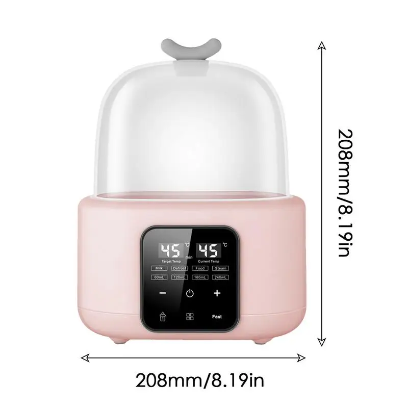 Baby Milk Warmer Smart Accurate Temperature Control Breast Milk Warmer Defrost Baby Bottle Heater Home Food Streamer For New