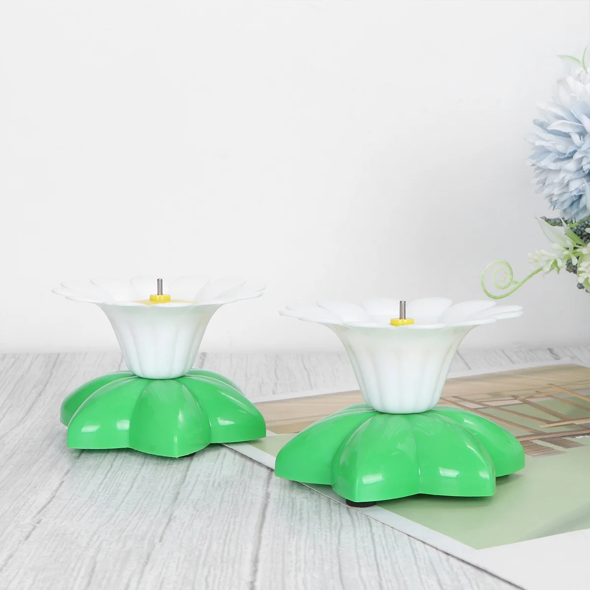 

2pcs Cat Interactive Teaser Toys Electronic Rotating Bird Playing Toys for Kitten Cat