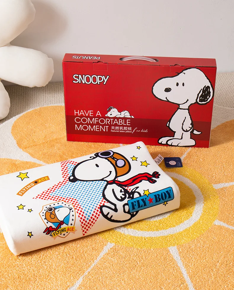 Snoopyed Spike Kawaii Latex Pillow Natural Children Adult Dormitory Home  Cartoon Pillow - Movies & Tv - AliExpress