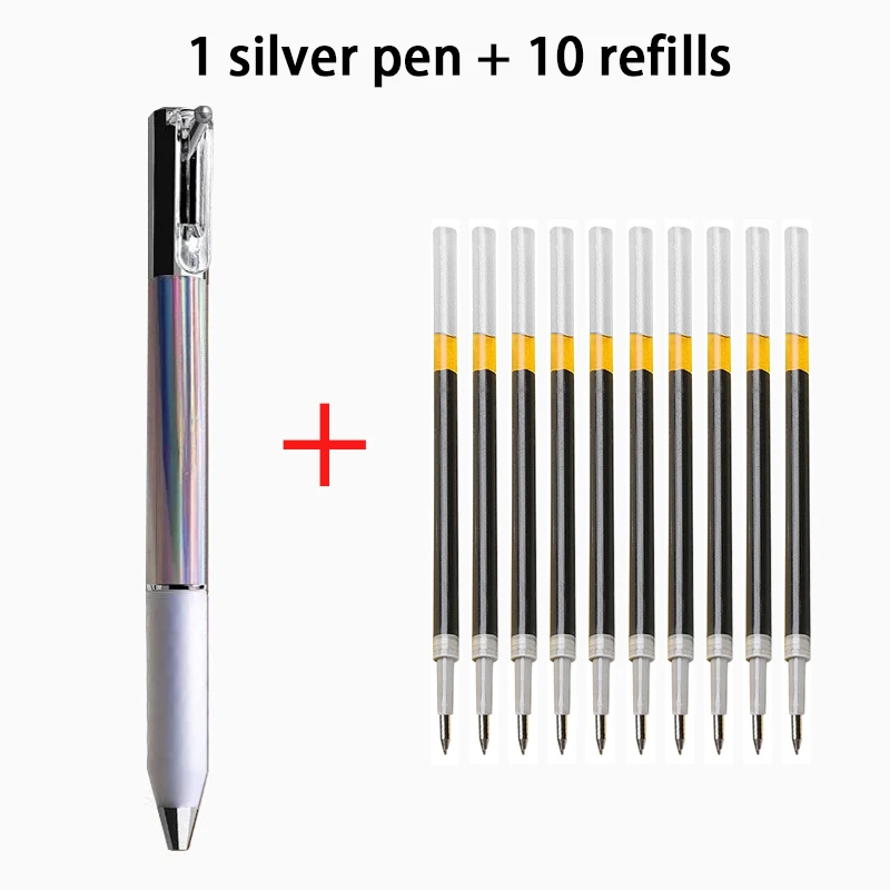Luxury Smooth-Writing Gel Pen Set - 0.5mm Fine Point Black Ink