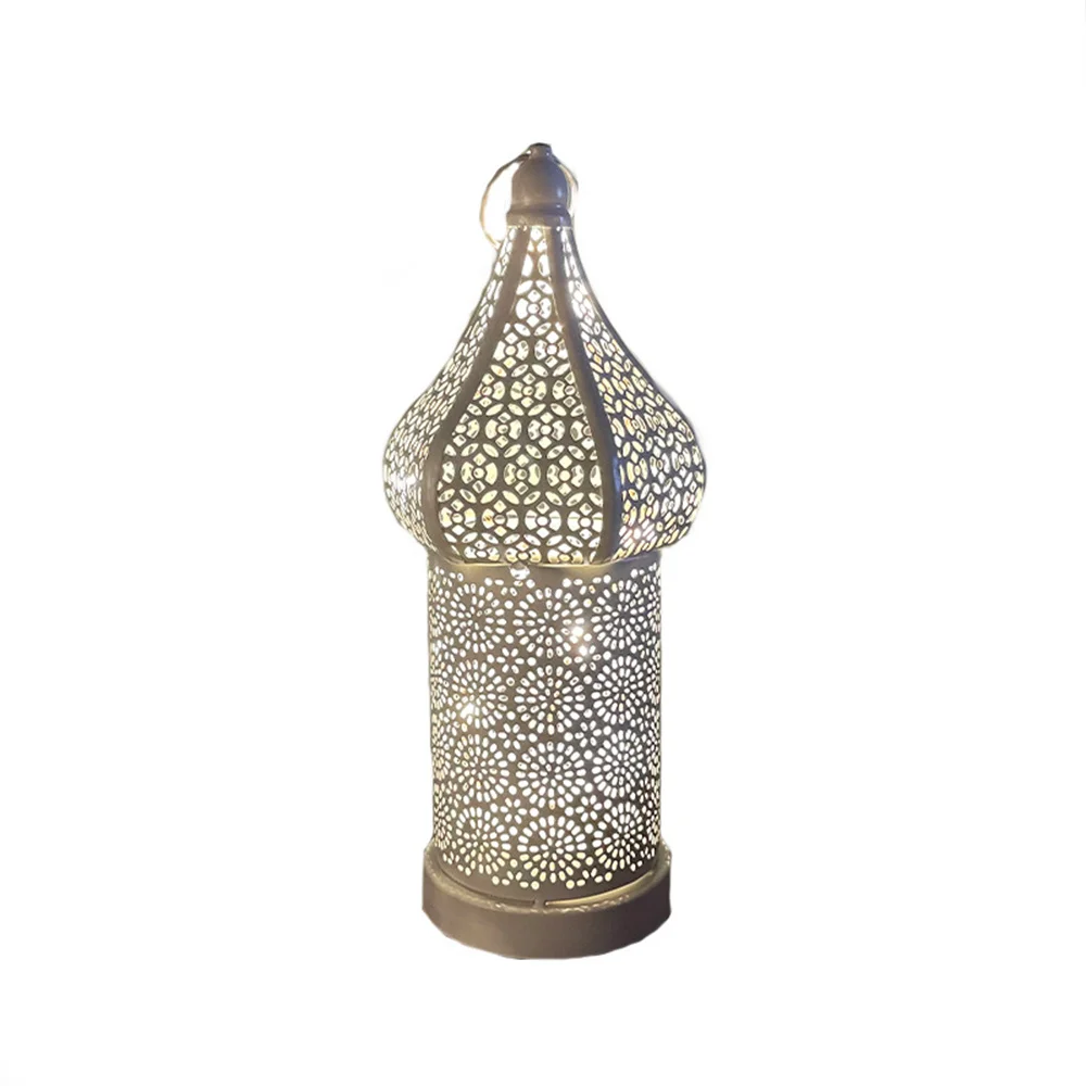 LED Ramadan Light Lamp EID Mubarak Decoration For Home 2022 Ramadan Kareem Hanging Lantern Islam Muslim Event Eid Party Supplies