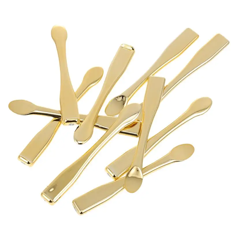 SpatulaSpoonCreamMakeupGoldFaceFacialEyeApplicatorScoopMini