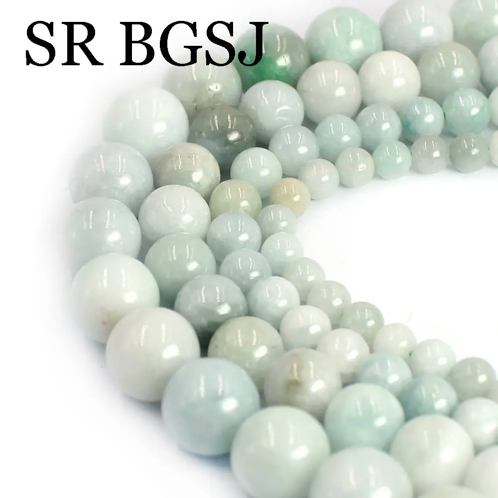 Highly Polished Burma Jade Round Beads-10mm