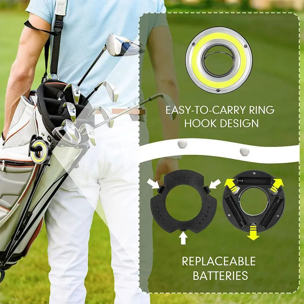 

Glow Glowing Golf Hole Lights 3 Modes Luminous Led For Golf Hole Night Light Up Golf Long Lasting Bright Night Sports D6z0