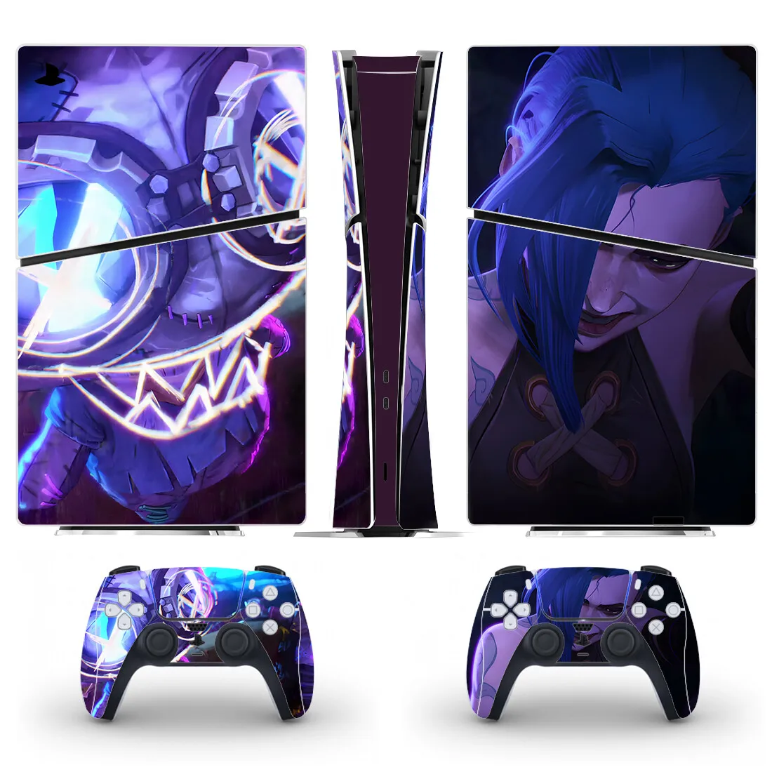 気泡なし PS5ディスク版コンソールと2つのコントローラー用のアニメデカールスキンビニールカバースキンラップ、気泡のない、耐久性のあ 泡立ちなし PS  5ディスク版コンソールと2つのコントローラー用のアニメデカールスキンビニールカバースキンラップ、気泡のない、耐久 ... 保護 PS-5ディスク版コンソールおよび2コントローラー用デカールスキンPS 5ディスクバージョン用ビニールカバースキンラップ 13