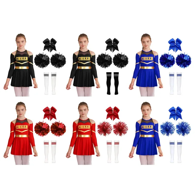 Cheerleader Go Go Go Meisje Kostuum