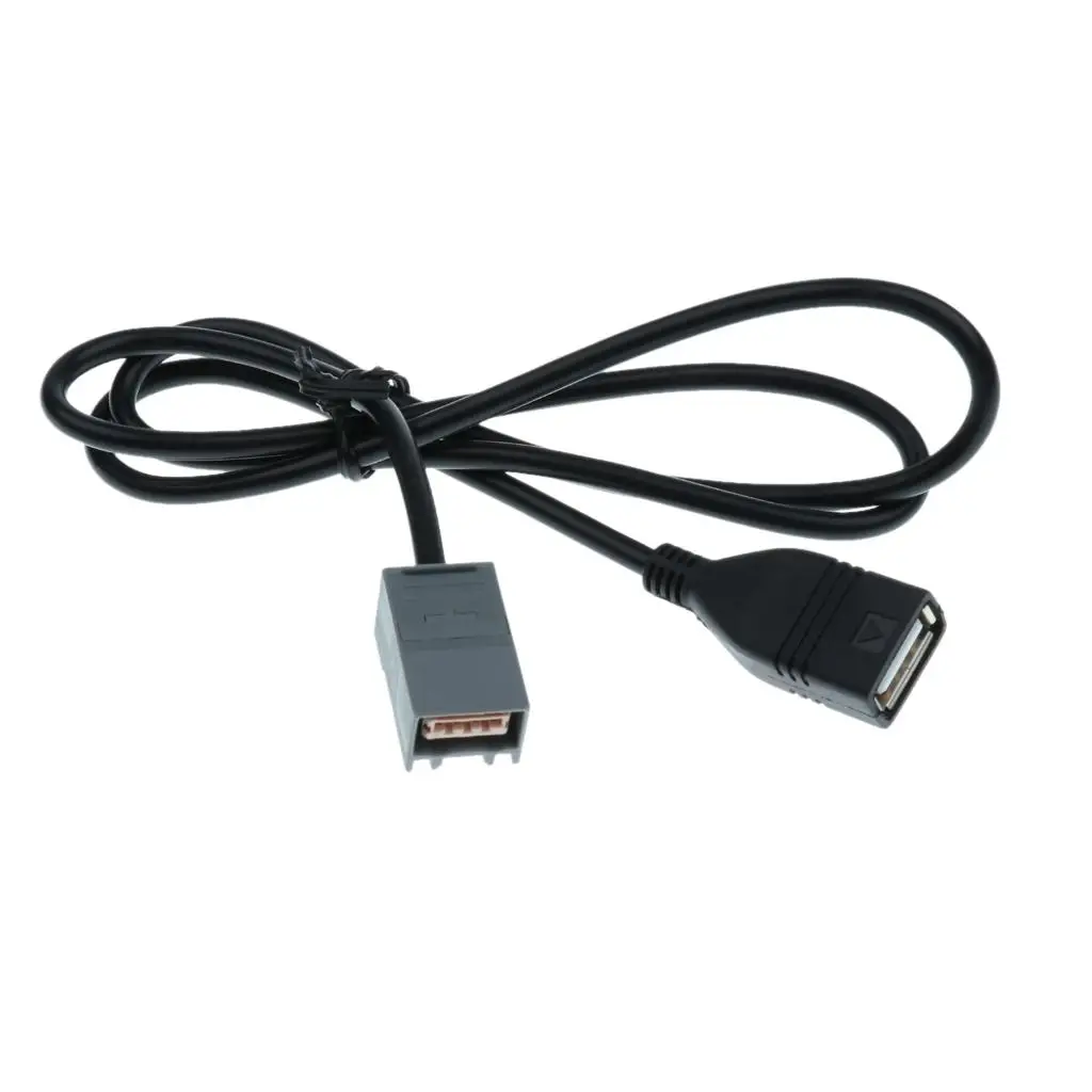 USB 스테레오 오디오 어댑터 PVC 와이어 자동차 스피커 케이블 커넥터 (혼다 어코드, 시빅, 재즈용)