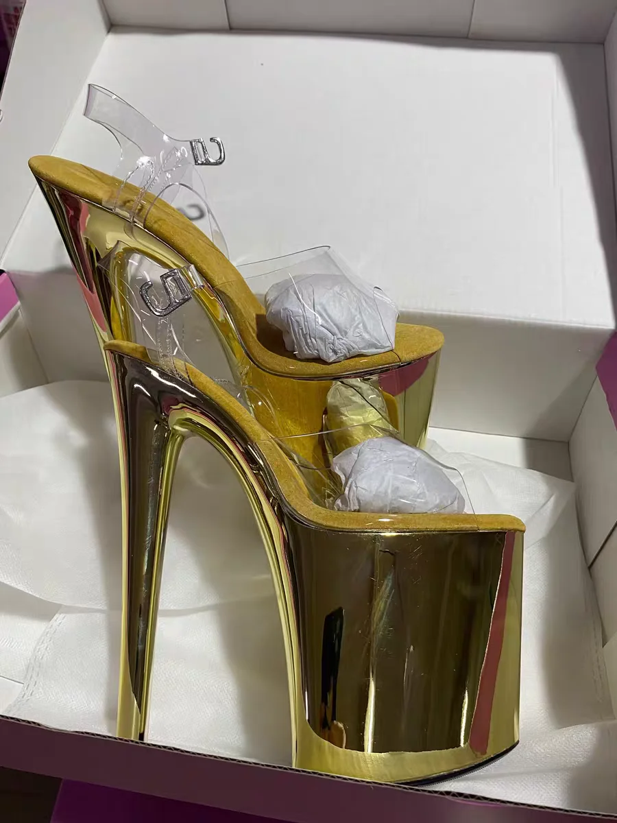 Platform sandal packaging