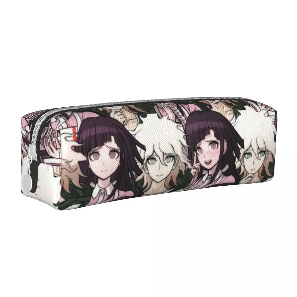 

Nagito Komaeda Mikan Tsumiki Pencil Case Danganronpa Anime Pencil Pouch Pen Box for Student Big Capacity Bag School Supplies