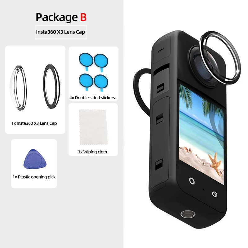 Insta 360 X4/X3 Bullet Time Griff - Magnetischer Drehgriff Für Action-Kameras