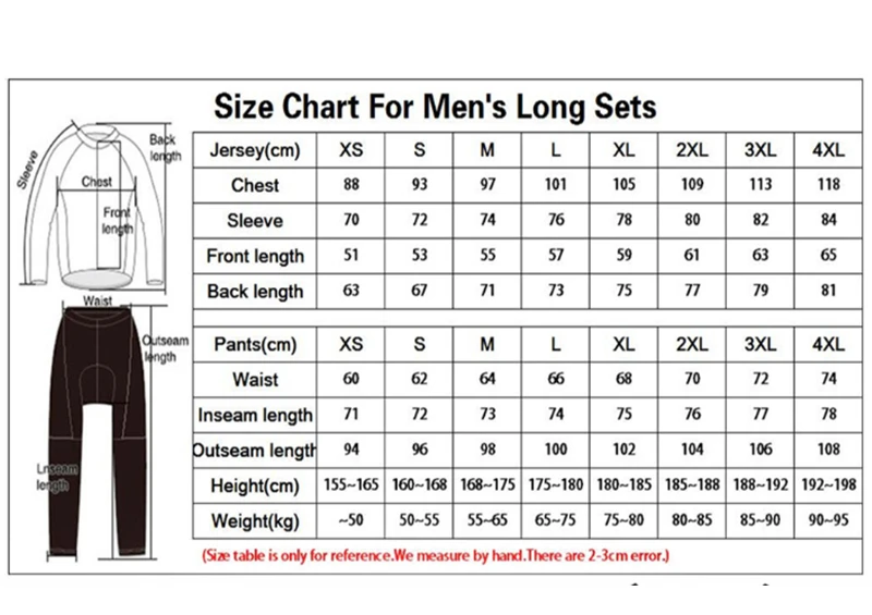 2023 Men's Summer Spring  Long Sleeve Cycling Jersey Shirt Road Mtb Wear  Outdoor 5