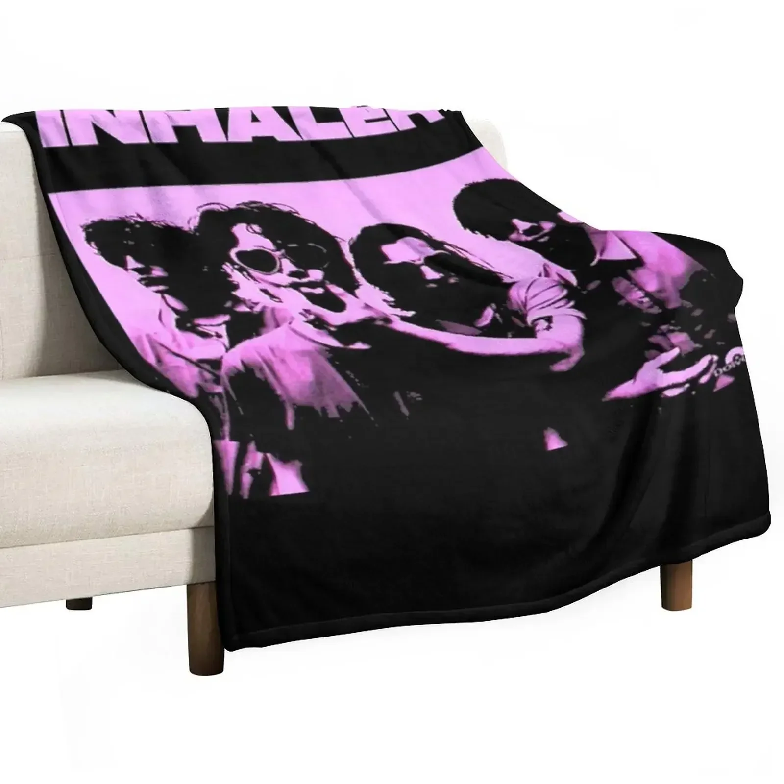 

inhaler band, inhaler, band, elijah hewson, indie, josh jenkinson, robert keating Throw Blanket blankets and throws Blankets